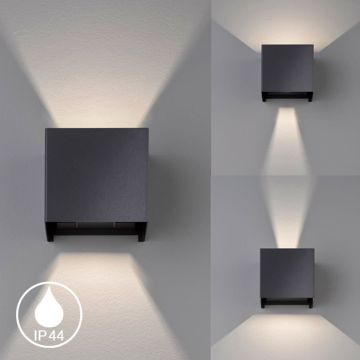 Fischer&Honsel Wall 30259 Sienos lempa 2x3W/LED 3000K 620 lm IP44
