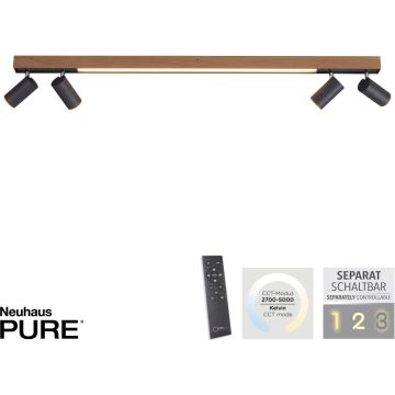 Paul Neuhaus PURE-LINES 6121-79 Taškinis šviestuvas 5x25W/LED 2700-5000k 1280lm ip20