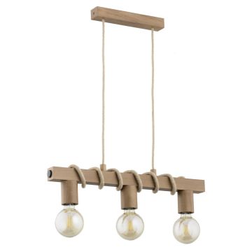 Alfa KALIPSO RUSTIKAL 62254 Pakabinama lempa 3x60W/E27 IP20