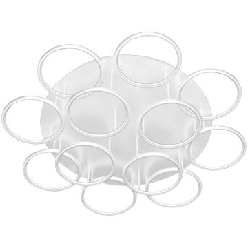 Altavola Design Ledowe okręgi LA078/CE_12_in_3k_white Stropo šviestuvas 12x144W/LED 3000K 8600lm IP44