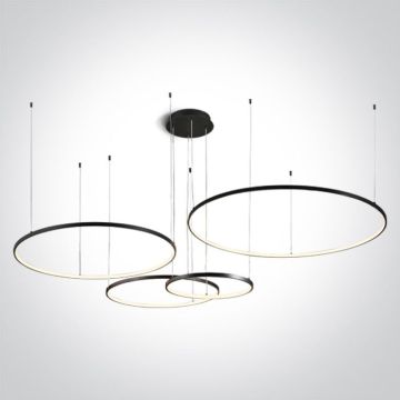 One Light Decorative 63150C/B/W Pakabinama lempa 1x100W/LED 3000K 7400lm IP20