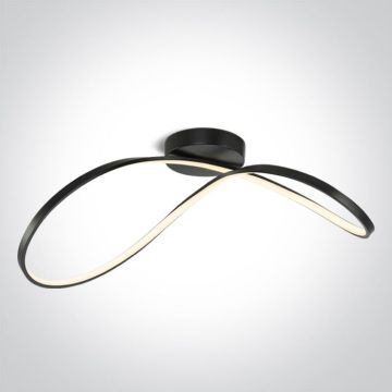 One Light Decorative 63154A/B/W Stropo šviestuvas 1x40W/LED 3000K 2800lm IP20