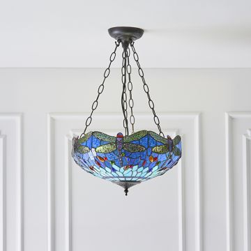 Endon DRAGONFLY BLUE 64075 Pakabinama lempa 3x60W/E27 IP20