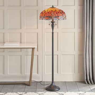 Endon DRAGONFLY FLAME 64070 Stovinė lempa 2x60W/E27 IP20