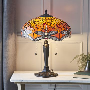 Endon DRAGONFLY FLAME 64093 Stalo lempa 2x60W/E27 IP20