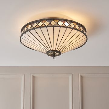 Endon FARGO 64145 Lubų šviestuvas 2x60W/E27 IP20