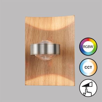 Fischer&Honsel SHINE-WOOD 30542 Sienos lempa 1x9W/LED 2700K 900 lm IP20