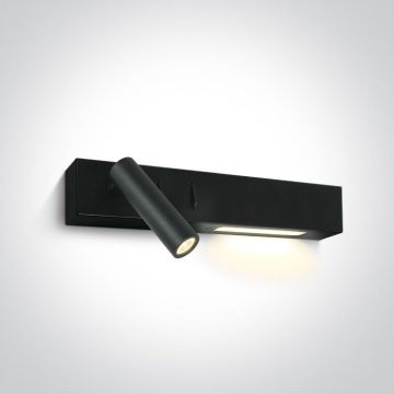 One Light Reading Spots 65146/B/W Sienos lempa 1x3W|1x6W/LED 3000K 480lm IP20