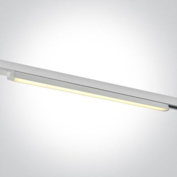 One Light Track Lights 65025T/W/V Geležinkelio švieslentė 1x25W/LED 3000K|4000K|5000K 2500lm IP20