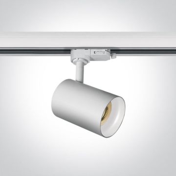 One Light Track Lights 65105NT/W/W Geležinkelio švieslentė 1x10W/GU10 IP20