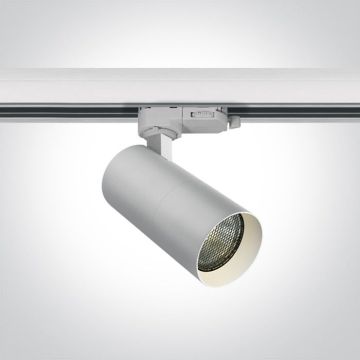 One Light Track Lights 65522T/W Geležinkelio švieslentė 1x10W/GU10 IP20