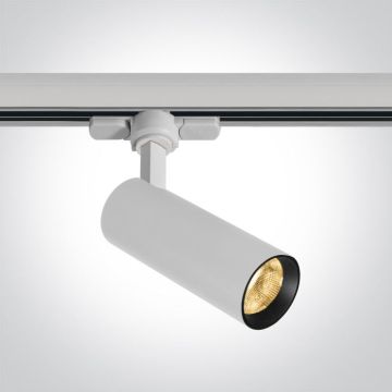 One Light Track Lights 65642AT/W/W Geležinkelio švieslentė 1x10W/LED 3000K 900lm IP20