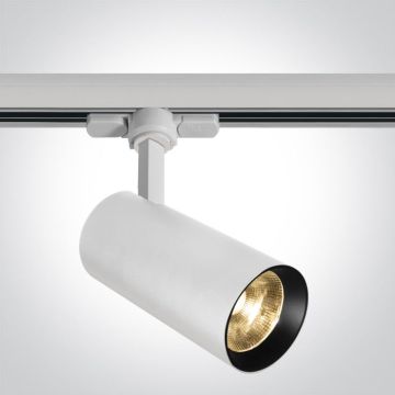 One Light Track Lights 65642BT/W/W Geležinkelio švieslentė 1x20W/LED 3000K 1800lm IP20