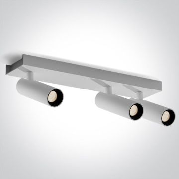 One Light Wall & Ceiling 65004C/W/W Taškinis šviestuvas 3x5W/LED 3000K 1350lm IP20