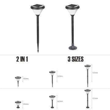 Prezent AKRA 65291 Saulės baterijų lempa 10w/led 3000k 300lm ip65