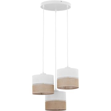 TK Lighting LINOBIANCO 6575 Pakabinama lempa 3x15W/E27