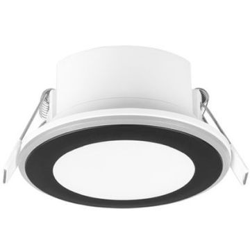 Trio AURA 652310132 Įmontuojamas apšvietimas 1x5w/led 3000k 450lm ip20