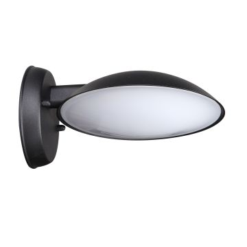 Italux PIOMBINO 6691/BK-9 Sienos lempa 1x12W/LED 1110LM IP44