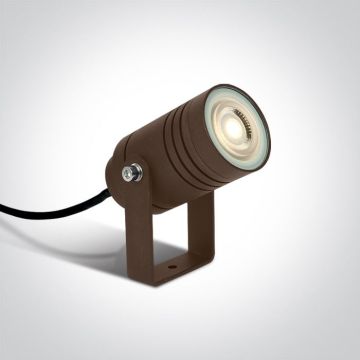One Light Garden Spots 67198G/BR Sodų prožektorius 1x10W/GU10 IP65