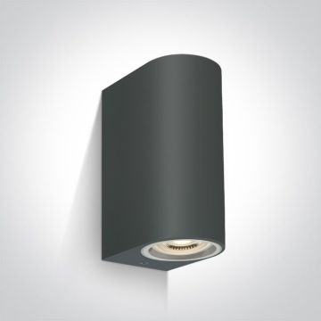 One Light Outdoor Cylinders 67142G/AN Sienos lempa 2x6W/GU10 IP65