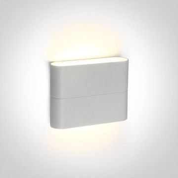 One Light Outdoor Slim Range Up & down 67376/W/W Sienos lempa 2x3W/LED 3000K 210lm IP54