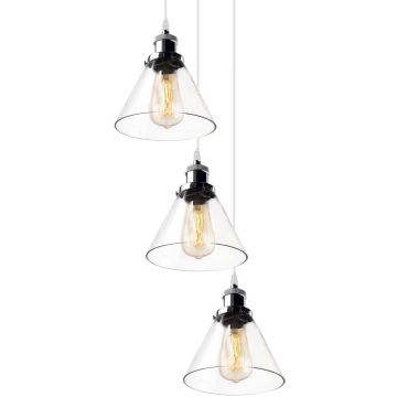 Altavola Design NEW YORK LOFT LA034/CO3_chrom Pakabinama lempa 3x40W/E27 IP20