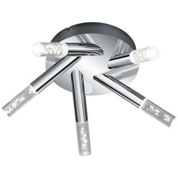 Trio BOLSA 682410506 Stropo šviestuvas 5x3.1w/led 3000k 310lm ip44