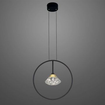 Altavola Design Tiffany LA059/P_black Pakabinama lempa 1x3W/LED 3000K 180lm IP20