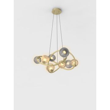 Aviano Lighting METZ 7015-804 Pakabinama lempa 8x3,5w/g9 3000k 3120lm