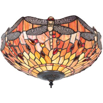 Endon DRAGONFLY FLAME 70721 Lubų šviestuvas 2x60W/E27 IP20