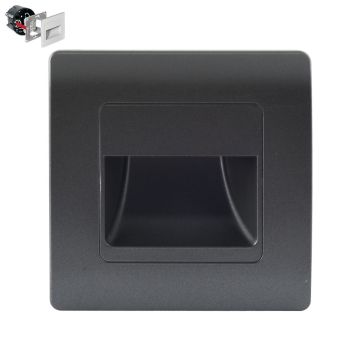 Prezent STEP LIGHT SINGLE VERSION 70438 Lauko laiptų įmontuojama švieslentė 1x1W/LED 95lm IP20