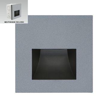 Prezent STEP LIGHT SUNNY 70417 Lauko laiptų įmontuojama švieslentė 1x1W/LED 70lm IP20