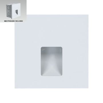 Prezent STEP LIGHT VIX 70421 Lauko laiptų įmontuojama švieslentė 1x1W/LED 55lm IP20