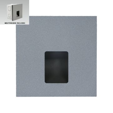 Prezent STEP LIGHT VIX 70423 Lauko laiptų įmontuojama švieslentė 1x1W/LED 55lm IP20