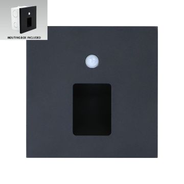Prezent STEP LIGHT VIX SENSOR 70424 Lauko laiptų įmontuojama švieslentė 1x1W/LED 50lm IP20