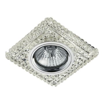 Prezent ELEGANT DOUBLE LIGHT 71096 Įmontuojamas apšvietimas 1x50W/GU10|1x3W/LED 380lm IP20