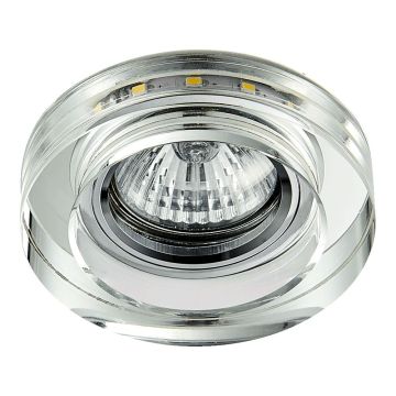 Prezent ELEGANT DOUBLE LIGHT 71104 Įmontuojamas apšvietimas 1x50W/GU10|1x3W/LED 380lm IP20