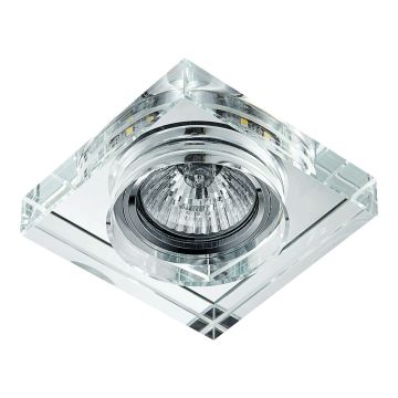 Prezent ELEGANT DOUBLE LIGHT 71105 Įmontuojamas apšvietimas 1x50W/GU10|1x3W/LED 380lm IP20