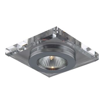 Prezent ELEGANT GLASS FIX 71006 Dekoratyvinis įmontuojamas apšvietimas 1x50W/GU10 IP20