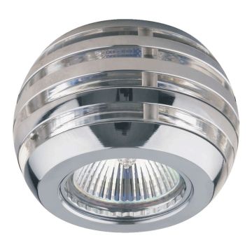 Prezent ELEGANT GLASS FIX 71007 Dekoratyvinis įmontuojamas apšvietimas 1x50W/GU10 IP20
