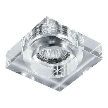 Prezent ELEGANT GLASS FIX 71011 Dekoratyvinis įmontuojamas apšvietimas 1x50W/GU10 IP20