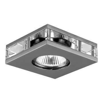 Prezent ELEGANT GLASS FIX 71027 Dekoratyvinis įmontuojamas apšvietimas 1x50W/GU10 IP20