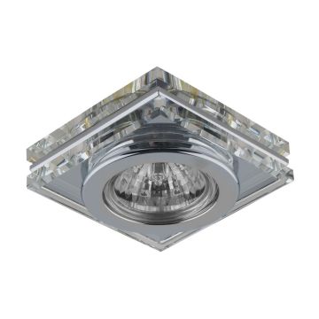 Prezent ELEGANT GLASS FIX 71032 Lubų šviestuvas 1x50W/GU10 IP20