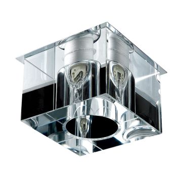 Prezent ELEGANT GLASS FIX 71062 Lubų šviestuvas 1x33W/G9 IP20