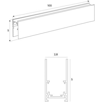 Maxlight MAX NT0010 Montavimo detalė ip20