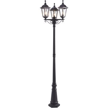 Endon BURFORD 76552 Gatvės šviesos stulpas 3x60W/E27 IP44
