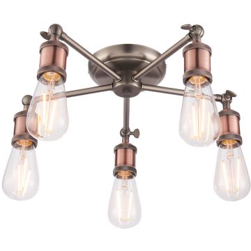 Endon HAL 76336 Stropo šviestuvas 5x40W/E27 IP20