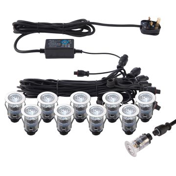 Endon IKONPRO CCT 76615 Sodo apšvietimas 10x0,75W/LED 6500K/20000 120LM IP67