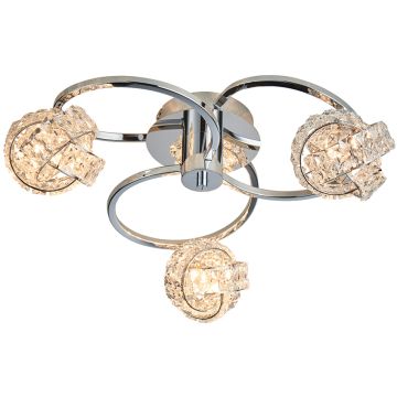 Endon TALIA 76285 Stropo šviestuvas 3x28W/G9 IP20