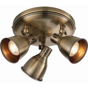 Endon WESTBURY 76279 Taškinis šviestuvas 3x3.5W/GU10 3000K 1035LM IP20